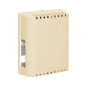 Elektromekanisk tvåtonig ringklocka PLUS 230V, beige