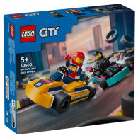 Klocki city 60400 gokarty i kierowcy wyścigowi