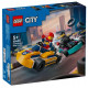 Klocki city 60400 gokarty i kierowcy wyścigowi