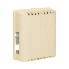 Elektromekanisk tvåtonig ringklocka PLUS 8V, beige