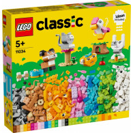 Klocki classic 11034 kreatywne zwierzątka