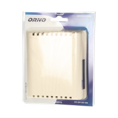 Elektromekanisk tvåtonig ringklocka PLUS 8V, beige