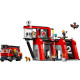 Byggleksaker city 60414 brandstation med brandbil