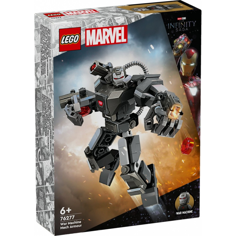 Klocki super heroes 76277 mechaniczna zbroja war machine
