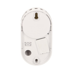 Elektronisk tvåtonig signal 230V, vit