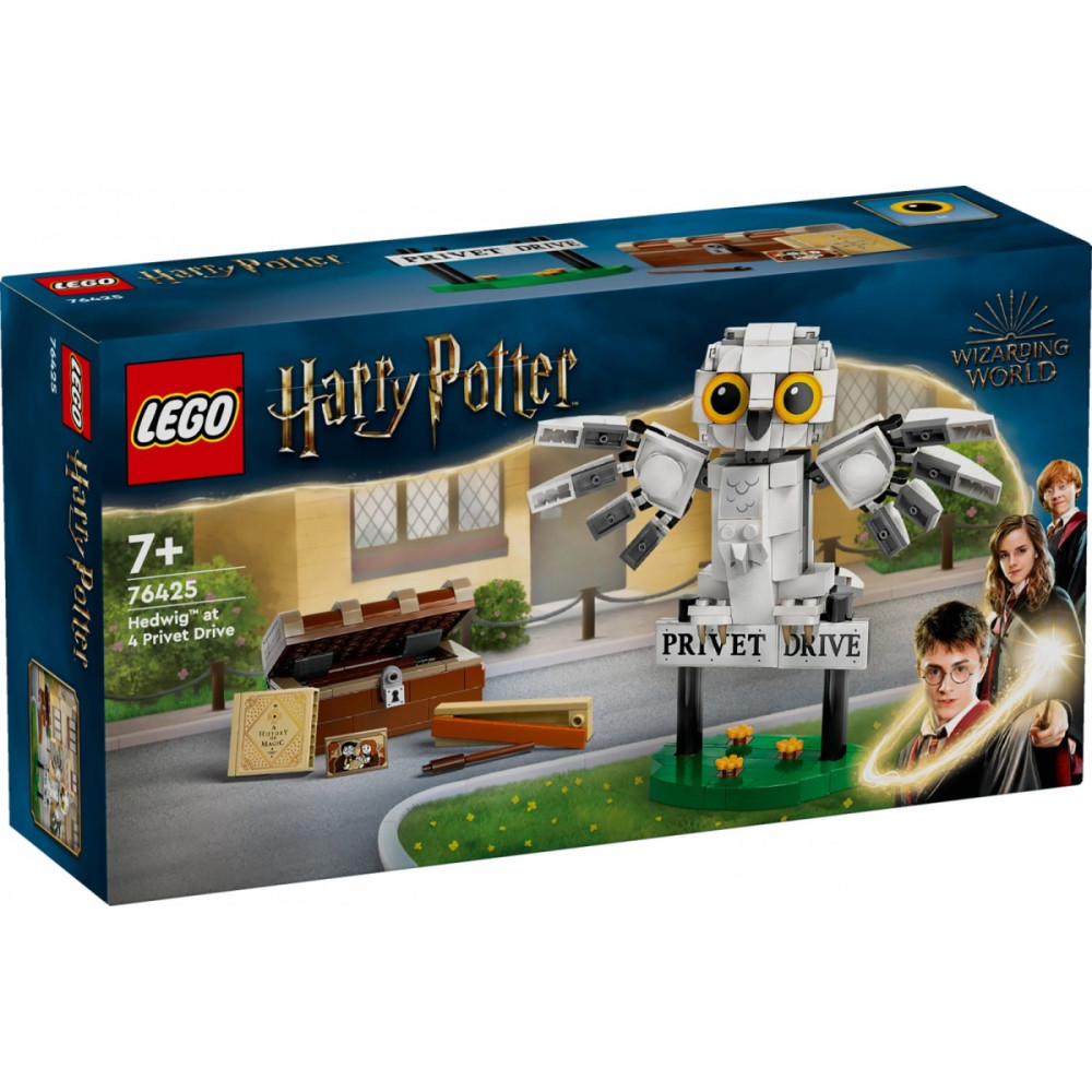 Klocki harry potter 76425 hedwiga z wizytą na ul. privet drive 4