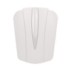 Elektromekanisk tvåtonig ringklocka 8V, vit