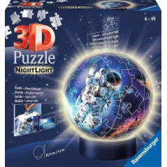 Pussel 3D Lysande astronautkula | HandlaSmidigt.se