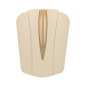 Elektromekanisk tvåtonig ringklocka 8V, beige