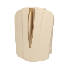 Elektromekanisk tvåtonig ringklocka 8V, beige