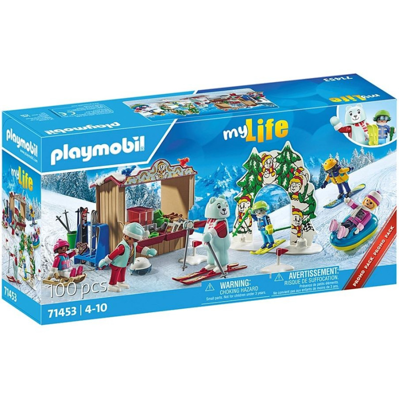 Set med figurer My Life 71453 skidvärlden