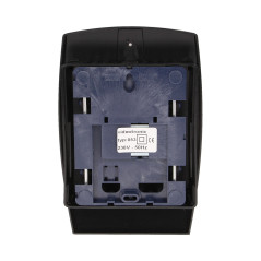 Elektromekanisk tvåtonig ringklocka 8V, svart