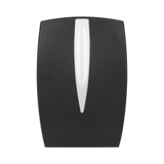 Elektromekanisk tvåtonig ringklocka 8V, svart