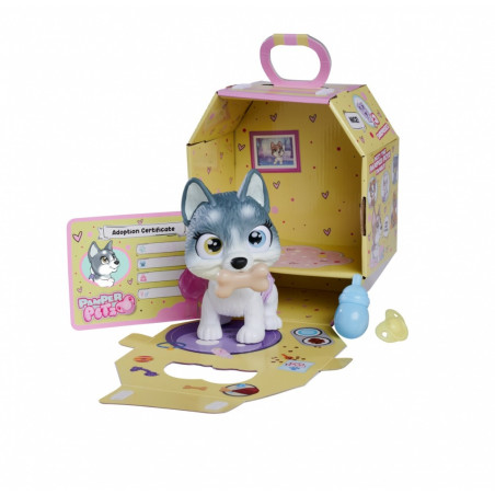Figurin av pamper petz husky