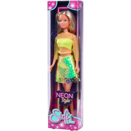 Steffi Love docka i neonstil, 2 typer.