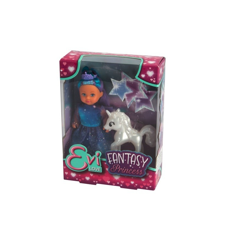 Dockan älskar prinsessan av fantasin.