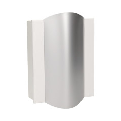 Elektromekanisk tvåtonig signal TON COLOR 230V, vit-silver