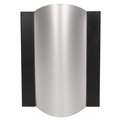 Elektromekanisk tvåtonig ringklocka TON COLOR 230V, svart-silver