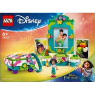 Klocki disney classic 43239 ramka na zdjęcia i szkatułka mirabel