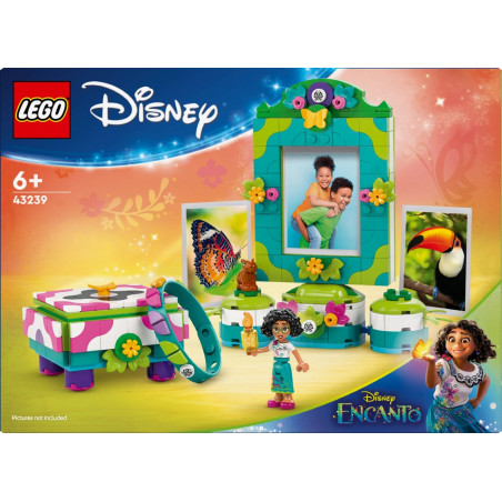 Block Disney Classic 43239 fotoram och smyckeskrin Mirabel