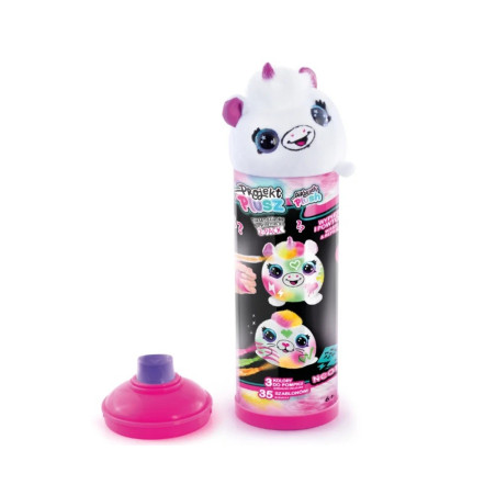 Set projekt plusz - 2 pack - neon - plysch med tillbehör i rör | HandlaSmidigt.se