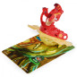 Samlarburk med Bakugan-figurer