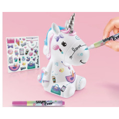 Lysande enhörningsfamilj DIY-kit
