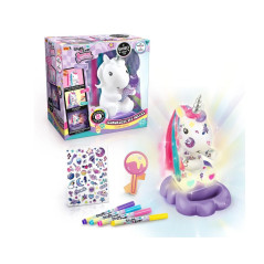 Lysande dekoreringsset - enhörning diy deluxe