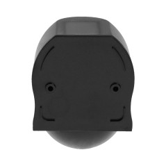 Rörelsesensor 180 grader, vertikal och horisontell justering, IP44, 1200W, svart