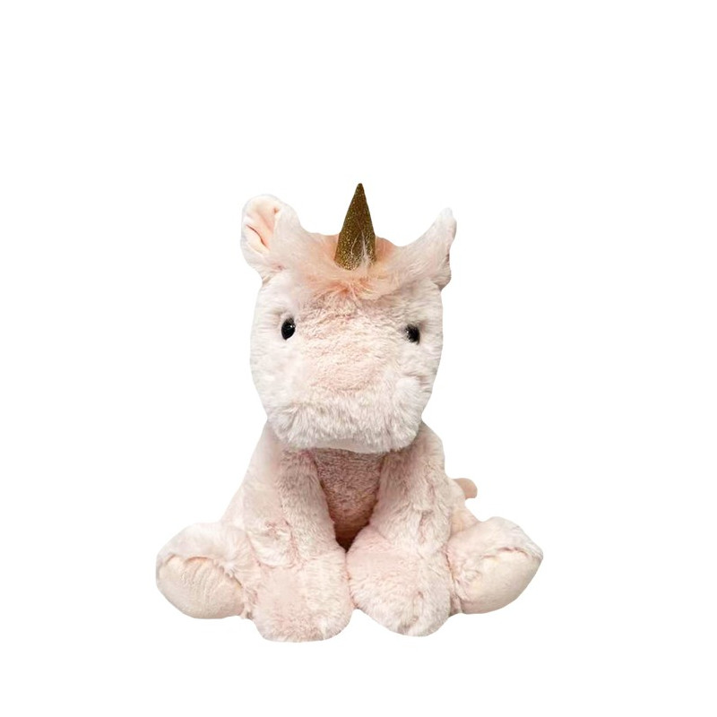 Maskot enhörning Lili är 30 cm lång.