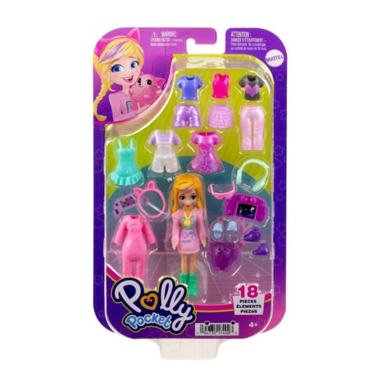 Polly Pocket dockningskläder mode set hrd60