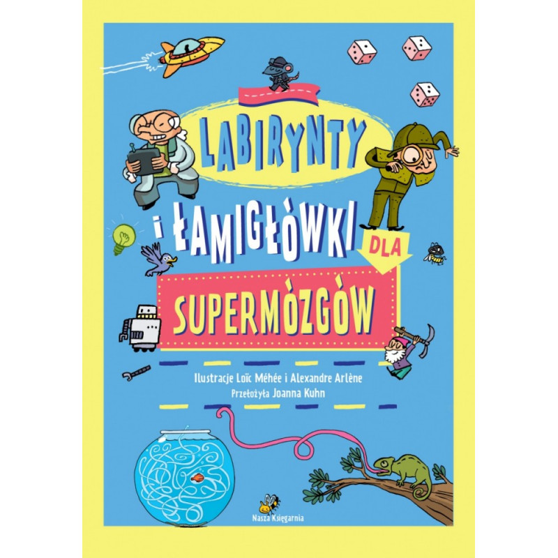 Boken labyrinter och pussel för superhjärnor