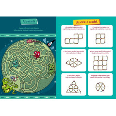 Boken labyrinter och pussel för superhjärnor