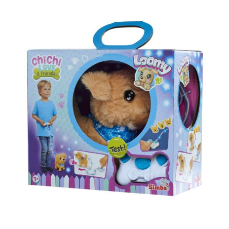 Interaktiv maskot Chichi Love Loomy golden retriever | HandlaSmidigt.se