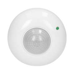 Rörelsesensor 360 grader, IP20, 1200W, vit