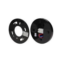 Rörelsesensor 360 grader, IP20, 1200W, svart