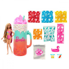 Barbie Pop Reveal docka tropisk smoothie-presentset | HandlaSmidigt.se