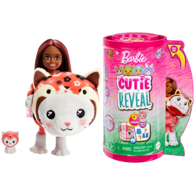 Barbie Cutie Reveal Chelsea Doll - Panda