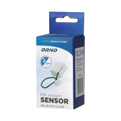 Rörelsesensor 360 grader med extern sensor, IP20, 12-24V, 60W-120W.