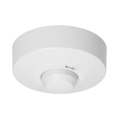 Mikrovågsrörelsesensor med skydd, 360 grader. IP20, 1200W, ytmontage