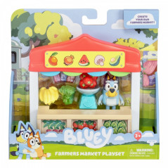 Set med minifigurer Bluey matbutik