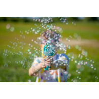 Mega bubbelblåsare med 0,4 liter vätska.