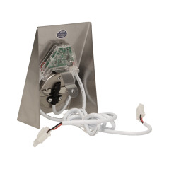 LED-under skåpsbelysningsset 2,5W, 180lm, 4000K, med beröringsfri strömbrytare, INOX