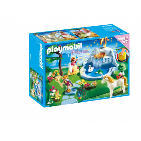 Set med prinsessfigurer 4137 kunglig sagoträdgård | HandlaSmidigt.se