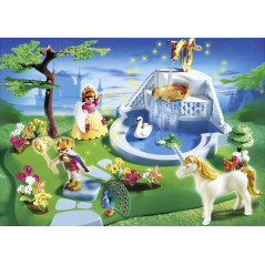 Set med prinsessfigurer 4137 kunglig sagoträdgård