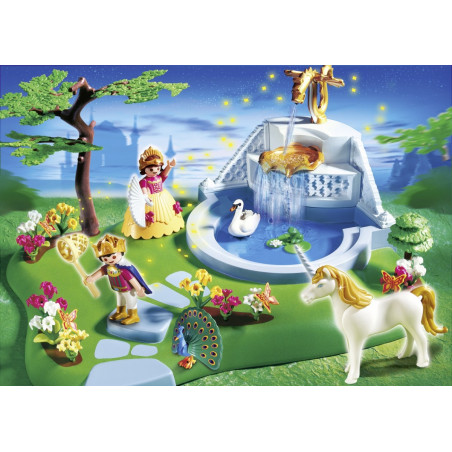 Set med prinsessfigurer 4137 kunglig sagoträdgård