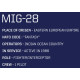 Blocket Top Gun MiG-28
