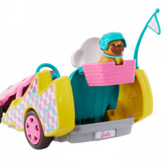 Barbie-dockan Stacie och filmfordonet go-kart | HandlaSmidigt.se