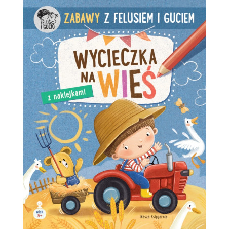 Boken med lekar med Felus och Guci. Utflykt till landet.
