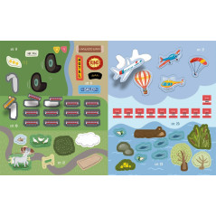 Boken om lek med Felus och Gucio. på resan